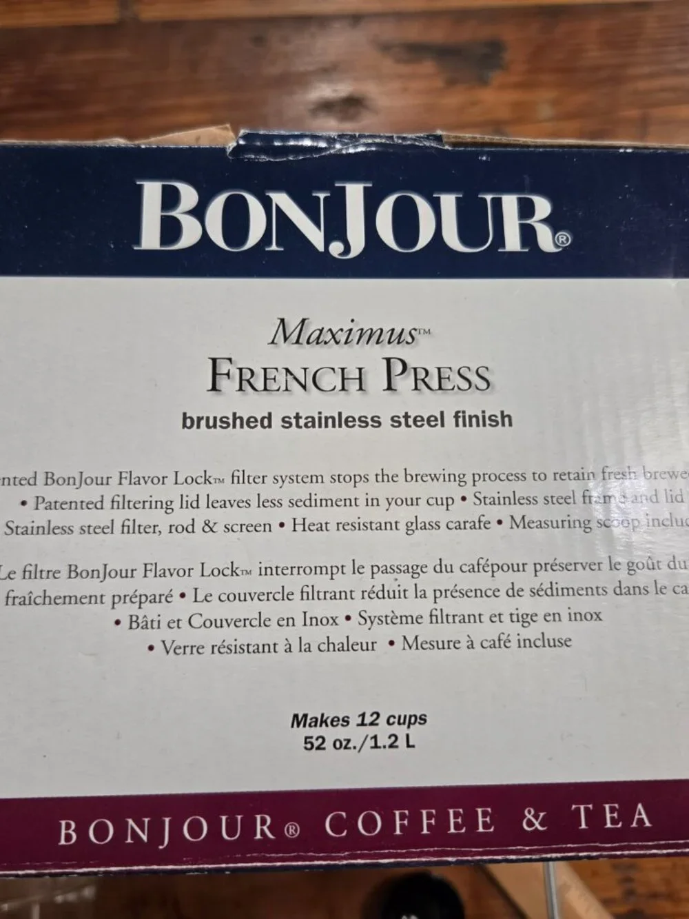 bonjour 12 cup